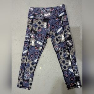 Midnight Skulls CVG Leggings